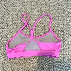 lululemon athletica Pink Racerback Bra Intimates